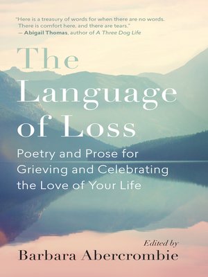 cover image of The Language of Loss